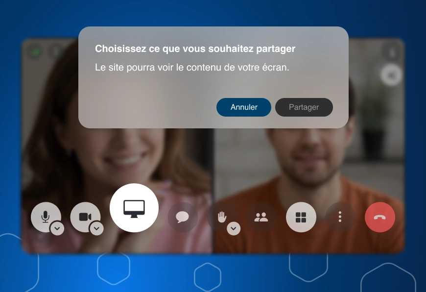 Screen sharing - FR