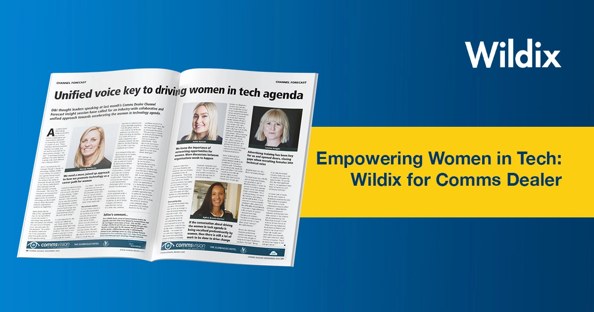 Empowering Women in Tech: Wildix for Comms Dealer